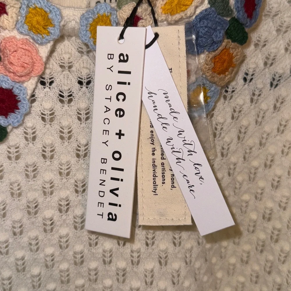 Alice + Olivia Chase Puff Sleeve Sweater - Picture 4 of 7